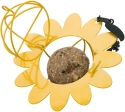 Krmítko na lojovou kouli - květina, 14x42cm
