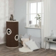 Škrábadlo VITUS Cat Tower, 115 cm, hnědo/krémové - DOPRODEJ