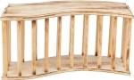 Jesličky na seno stojící 37 x 19 x 13 cm, opalované dřevo