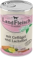 Landfleisch Dog Classic drůběží s lososem 400g