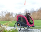 Vozík pro psa za jízdní kolo L 75 x 86 x 80/145 cm, nosnost max. 30 kg