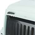 JUNIOR transportní box XS 26 x 25 x 39 cm světle šedá /mátová (max. 4kg)