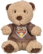 Oktoberfest Teddy, plyšový medvídek bez zvuku, 27 cm, béžová/hnědá - LIMITOVANÁ NABÍDKA