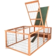 Venkovní výběh pro hlodavce XL: 233 x 79 x 116 cm, s víkem