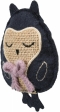 OWL - sova, šustící hračka pro kočky s katnipem, 11cm, plsť