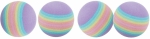 Rainbow, duhové míčky 4 cm  4ks