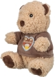 Oktoberfest Teddy, plyšový medvídek bez zvuku, 27 cm, béžová/hnědá - LIMITOVANÁ NABÍDKA
