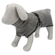 Koupací plášť / župan pro psy XL: 75 cm, šedá