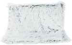 Lůžko na topení s dlouhým vlasem, 45x26x31 cm, černobílá