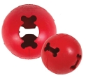 Kong Biscuit Ball Small gumová plnící hračka 7cm