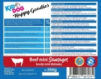 KIDDOG hovězí mini klobásky 250 g