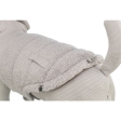 Zimní vesta AJOU s kožíškem, šedá, M: 45cm, hruď: 52-63cm, krk: 49cm