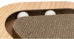 Škrábací karton image dřevo, uvnitř míčky, 36x5x36cm