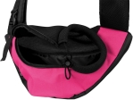 Taška přes rameno SLING, 50 x 25 x 18cm, růžovo/černá (max. 5kg)