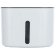 Pítko / fontánka FLOWER, 2 l/18,5 × 13 × 18,5 cm, plast, bílá/šedá (RP 2,90 Kč)