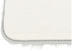 HARVEY hebká podložka do IKEA Kallax polic, 33 x 38 cm, bílá-černá