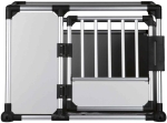 Transportní klec - hliníkový rám, pevné panely 93x65x81 cm
