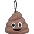 Zásobník POOP na sáčky na exkrementy, 8 x 5 cm / 15 sáčků, PVC