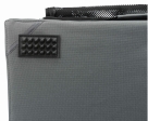 Skládací cestovní box EASY, M-L: 95 x 63 x 69cm, šedý