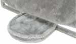 Hammock - lůžko k připevnění na zeď,  42 x 41 cm, šedá