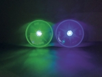 Nobby LED blikající frisbee pro psy zelené 15 cm