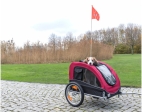 Vozík pro psa za jízdní kolo M 63 x 68 x 75/137 cm, nosnost max. 22 kg