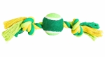 Uzel s tenisákem HipHop bavlněný 2 knoty 30 cm / 150 g limetková, zelená