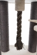 XXL škrábadlo HUMBERTO, 174 x 68 x 68, krémová/šedá