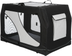 Transportní nylonový box Vario M-L  91x58x61 cm černo-šedý