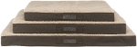 Ortopedický pelech BENDSON, 120 × 72 cm, světle šeda/tmavo šedá