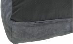 Obdélníkový polštář LIANO, 80 x 60 cm, šedý