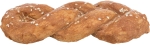 Denta Fun Chicken Bread [50ks], žvýkací pletýnka z buvolí kůže s masem, 15cm/75 g