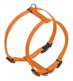 Nobby CLASSIC postroj nylon M-L 50-70cm / 20mm oranžová