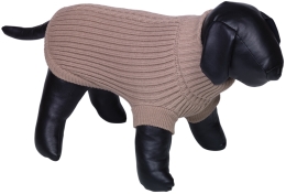 Nobby pletený svetr pro psy ISA nohavičky béžová 20cm