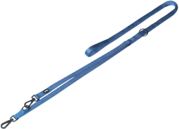 Nobby CLASSIC COMFORT vodítko nylon světle modrá M-L 3m 25mm