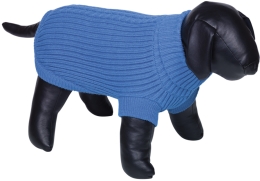 Nobby pletený svetr pro psy ISA nohavičky modrá 26cm