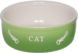 Nobby GRADIENT keramická miska pro kočky zelená 13,5x4,5cm/0,25l