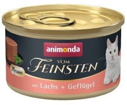 Vom Feinsten MOUSSE losos + drůbež 85 g