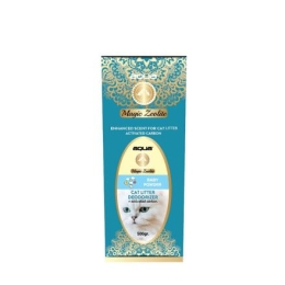 AQUA Magic Zeolite BABY POWDER - granulovaný deodorant pro kočičí WC,  500 g