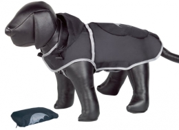 Nobby Rainy černá reflexní pláštěnka pro psa 40cm