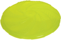 Nobby gumová hračka pro psa frisbee žluté 22 cm