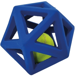 Nobby hračka pro psy Děrovaný míč s tenisákem 11 cm
