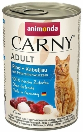 ANIMONDA konzerva CARNY Adult -hovězí, treska, petržel 400g