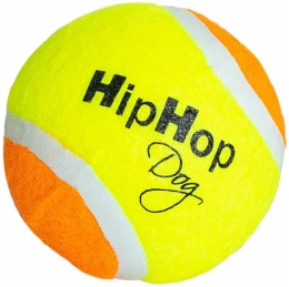 Tenisový míč 6,5 cm balený v síťce HIPHOP DOG