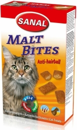 SANAL Maltbits - Anti-hairball proti bezoárům 75 g - DOPRODEJ