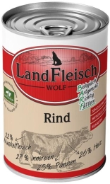 Landfleisch Dog Wolf 100% Hovězí 400g