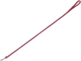 Nobby kožené vodítko TABIL vel. L-XL 1m / 18mm červená