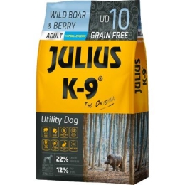 JULIUS K-9 10kg ADULT WILD BOAR&BERRY