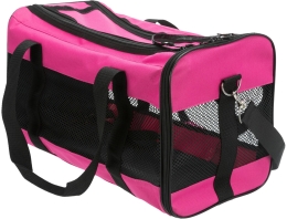 Nylonová přepravní taška RYAN 26 x 27 x 47cm (max. 6kg) růžová - DOPRODEJ