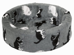 Nobby plyšový pelíšek kočičí motiv 50cm